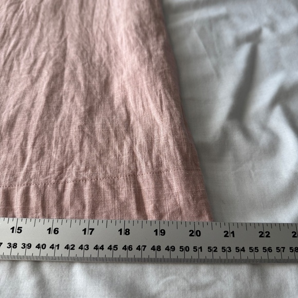 RW&Co. Women's Sleeveless LINEN Blend Mini Shift Dress Cottage Pink Size Medium - Picture 13 of 14